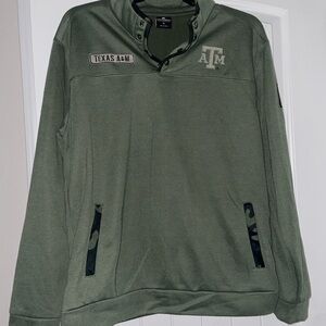 Texas A&M Green Pullover Sweatshirt